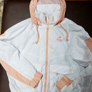 Hollister zip up jacket with hood